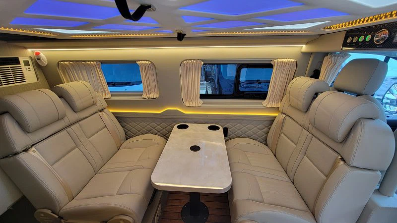 5 dining area of Starlight Classic Poptop Roof Campervan001 5 dining area of Starlight Classic Poptop Roof Campervan001